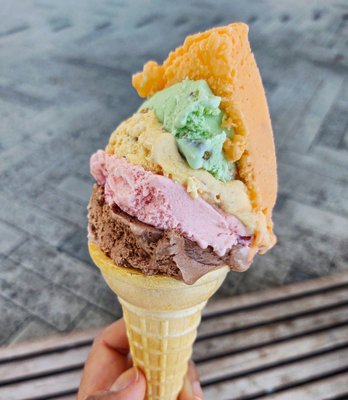 The Original Rainbow Cone by null