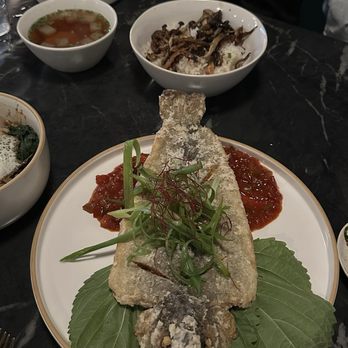 Threshold Restaurant - Whole trout - Korean Near Me - Livingston Manor, New York Threshold Restaurant - Whole trout - Korean Near Me - Livingston Manor, New York