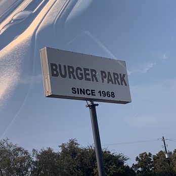 Burger Park - Outside sign - Burgers Near Me - Houston, Texas