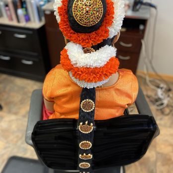 Allure Salon & Spa - Traditional Indian dance hair and makeup. - Hair Salons Near Me - Aurora, Illinois