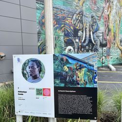 Raining Wisdom - Info about the mural