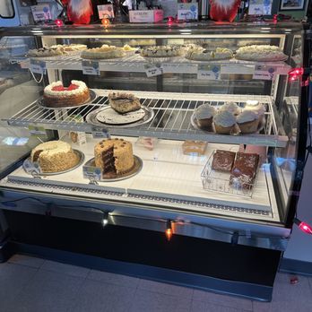 Monty's Blue Plate Diner - The desert cooler.  Look at the size of those CAKES! - Diners Near Me - Madison, Wisconsin