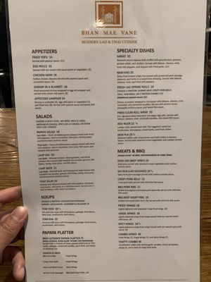 Menu photo 5 Bhan Mae Vane Alameda, CA