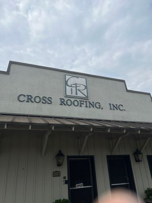Cross Roofing Logo