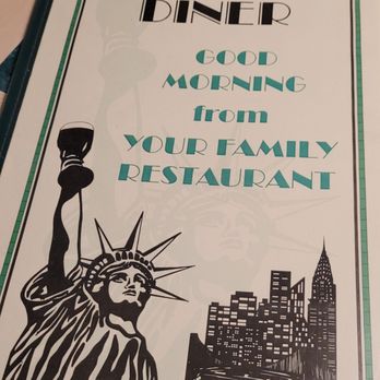 Liberty Diner - Front of the menu. - Breakfast & Brunch Near Me - Fort Wayne, Indiana