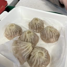 Mini soup dumplings. I will admit they are cute.
