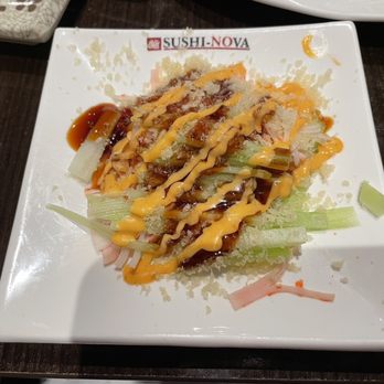 Sushi Nova - Crispy Kani Salad - Sushi Bars Near Me - Westmont, Illinois