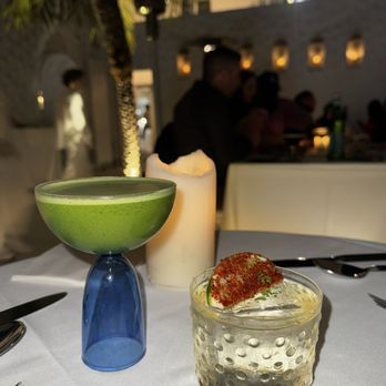 CENTO Raw Bar - Matcha sour and spicy margarita - Seafood Near Me - Los Angeles, California CENTO Raw Bar - Matcha sour and spicy margarita - Seafood Near Me - Los Angeles, California