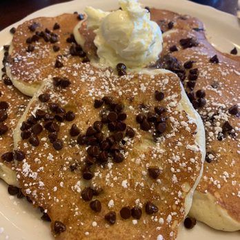 Original Pancake House - Banana Pancakes with chocolate chips - Breakfast & Brunch Near Me - Birmingham, Michigan Original Pancake House - Banana Pancakes with chocolate chips - Breakfast & Brunch Near Me - Birmingham, Michigan