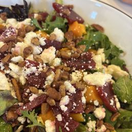 Roasted Beet and squash salad