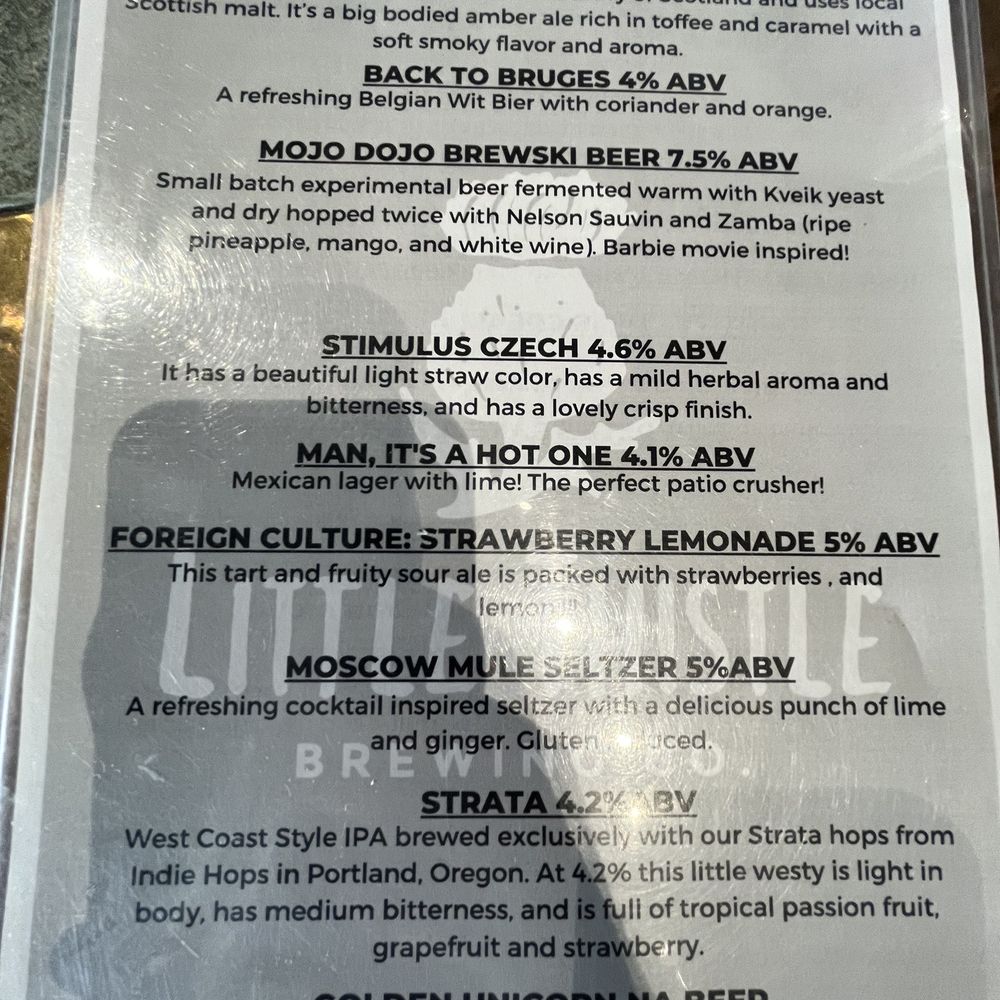 Little Thistle Brewing - Beer Bar Near Me - Rochester, Minnesota