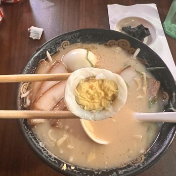 Yojimbo - Pork ramen, with Pork.. and two hard boiled eggs. - Sushi Bars Near Me - Alameda, California Yojimbo - Pork ramen, with Pork.. and two hard boiled eggs. - Sushi Bars Near Me - Alameda, California