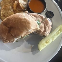 Grilled chicken sandwich