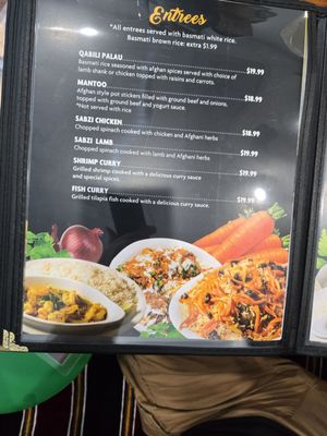 Menu photo 5 Fremont Kabob Restaurant Mountain House, CA