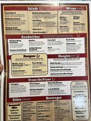 Menu photo 2 Village Restaurant Dewittville, NY