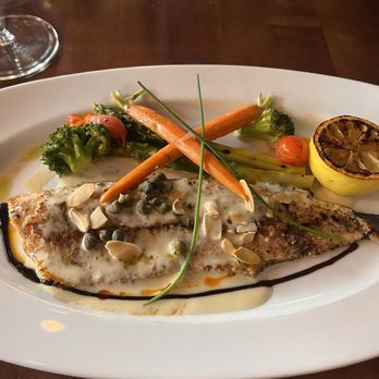 Maison Pucha Bistro - Trout Almondine - French Near Me - Houston, Texas Maison Pucha Bistro - Trout Almondine - French Near Me - Houston, Texas