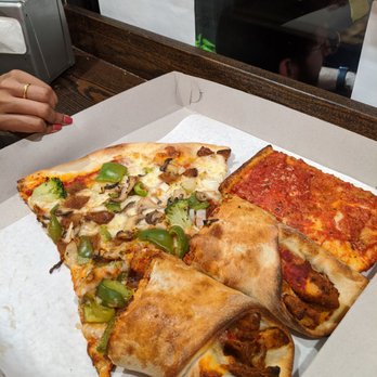 Rosa's Pizza - Vegetable slice, Sicilian, chicken roll - Pizza Near Me - Brooklyn, New York Rosa's Pizza - Vegetable slice, Sicilian, chicken roll - Pizza Near Me - Brooklyn, New York