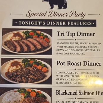 Black Bear Diner Pleasanton - Presentation dinner menu - American Near Me - Pleasanton, California