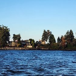 Bainbridge Island Ferry Terminal - Tip of Bainbridge Island with the gazillion dollar homes (11/4/23)