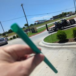 Starbucks - Compostable Super Straw that I think doubles as a light Saber