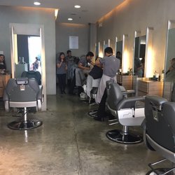 Bruno's Barbers - Shop.  All seats were taken when I came in at 10am.  Fully booked.  If you can wait you're golden.