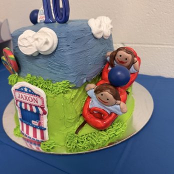 Sugar High Haven - Rollercoaster birthday cake - Desserts Near Me