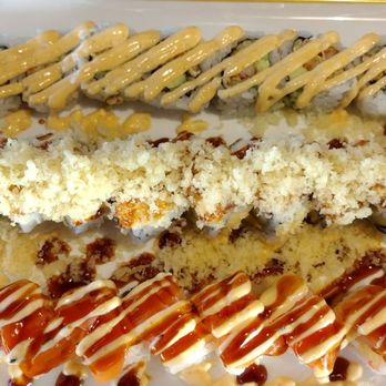 Sushi Kai - Cajun roll, captain roll, and the amazing roll - Japanese Near Me - Denton, Texas Sushi Kai - Cajun roll, captain roll, and the amazing roll - Japanese Near Me - Denton, Texas