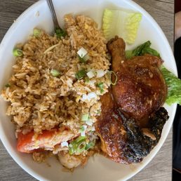 C1. Thai Barbecued Chicken The chicken is so tender and the rice is delicious. C1. Thai Barbecued Chicken The chicken is so tender and the rice is delicious.