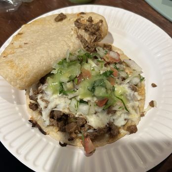 Tacos Tamix - mulitas with added fixings hehe - Food Trucks Near Me - Los Angeles, California