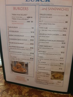 Menu photo 1 Lydia's down home cooking Bridgman, MI
