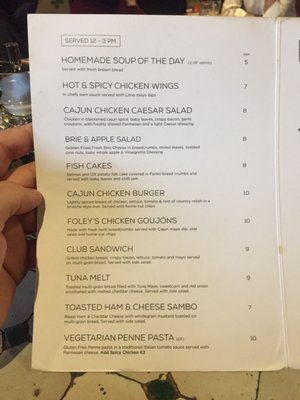 Menu photo 5 Foley's Bar Dublin 2, D