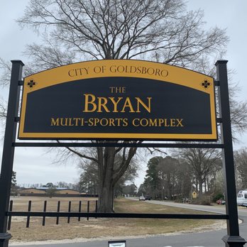 Bryan Multi-Sport Complex - Street entry sign - Amateur Sports Teams Near Me - Goldsboro, North Carolina Bryan Multi-Sport Complex - Street entry sign - Amateur Sports Teams Near Me - Goldsboro, North Carolina