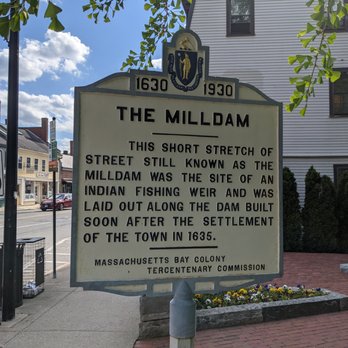 The Milldam Historical Marker - The Milldam Historical Marker, Concord - Landmarks & Historical Buildings Near Me - Concord, Massachusetts The Milldam Historical Marker - The Milldam Historical Marker, Concord - Landmarks & Historical Buildings Near Me - Concord, Massachusetts