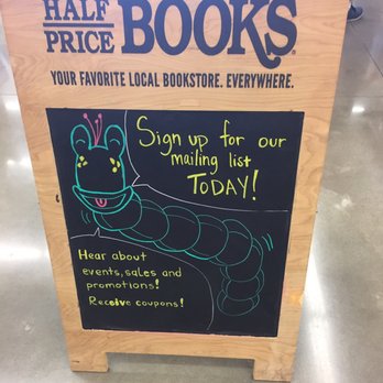Half Price Books - Sign up for coupons! - Books, Mags, Music & Video Near Me - Irving, Texas Half Price Books - Sign up for coupons! - Books, Mags, Music & Video Near Me - Irving, Texas