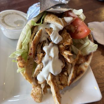 Red Meze Downtown - Chicken gyro - Mediterranean Near Me - Johnson City, Tennessee Red Meze Downtown - Chicken gyro - Mediterranean Near Me - Johnson City, Tennessee