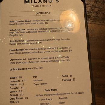 Milano's On Main Hyannis - Menu - Italian Near Me - Barnstable, Massachusetts Milano's On Main Hyannis - Menu - Italian Near Me - Barnstable, Massachusetts