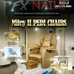 FX Nails Salon - Luxury pedicure chair coming soon