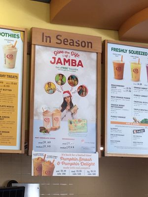 Menu photo 8 Jamba Mililani, HI