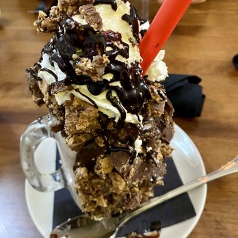 Rise N Shine - PB Cup Reeses Peanut Butter Milkshake - Breakfast & Brunch Near Me - Syracuse, New York Rise N Shine - PB Cup Reeses Peanut Butter Milkshake - Breakfast & Brunch Near Me - Syracuse, New York