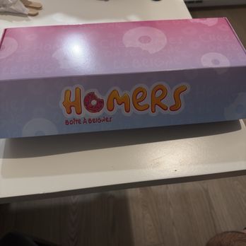 Homers - To go box - Donuts Near Me - Montreal, Quebec