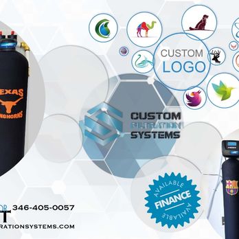 Custom Filtration Systems - Were now doing custom logos on all our water treatment systems, gets your today! Customfiltrationsystems.com - Water Purification Services Near Me - Splendora, Texas Custom Filtration Systems - Were now doing custom logos on all our water treatment systems, gets your today! Customfiltrationsystems.com - Water Purification Services Near Me - Splendora, Texas
