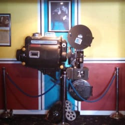 Ute Theater - Old movie projector.