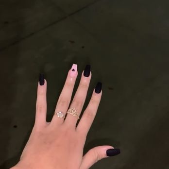 Classy Nails - This are mine and the other pic the how i wanted i just changed a little the color to pink neutral - Nail Salons Near Me - Montebello, California