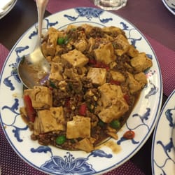 China-Restaurant Waldorf - Mapo Tofu. Customized under request. Very authentic flavor!