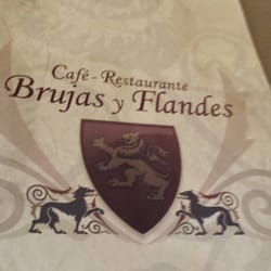 Brujas y Flandes - La carta del restaurante es muy completa