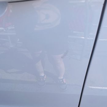 Aqua Clean Car Wash  - Smudge on the door - Car Wash Near Me - La Mesa, California