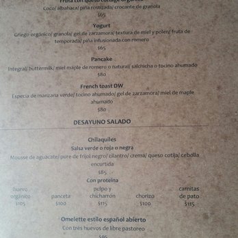 Restaurante Darren Walsh - Menu - Mexican Near Me - Guadalajara, JAL