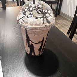Frozen hot chocolate