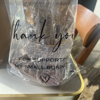 Leaf Petal Stem - Thank you bag. - Tea Rooms Near Me - Spring, Texas Leaf Petal Stem - Thank you bag. - Tea Rooms Near Me - Spring, Texas