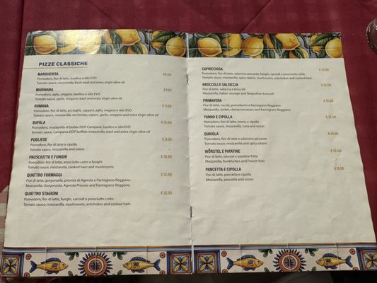 Menu photo 3 La Piazza da Nino Conca dei Marini, SA